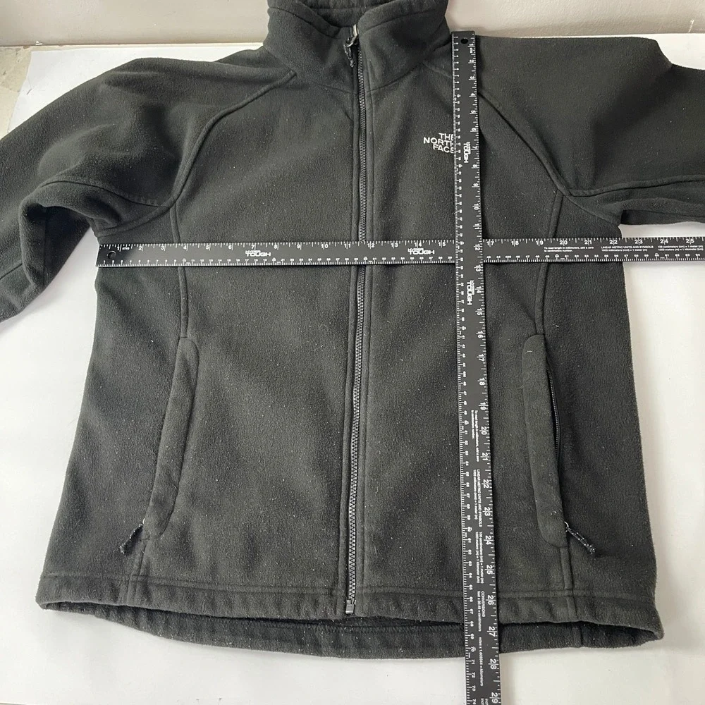 The North Face Jacket Mens Medium Black Fleece Full Zip Outdoor Gorpcore Hike